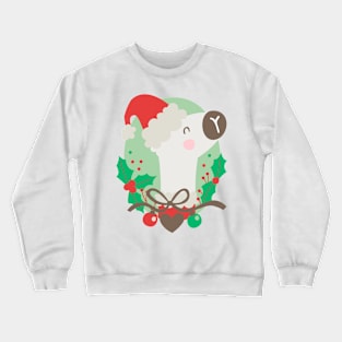 Christmas llama Crewneck Sweatshirt